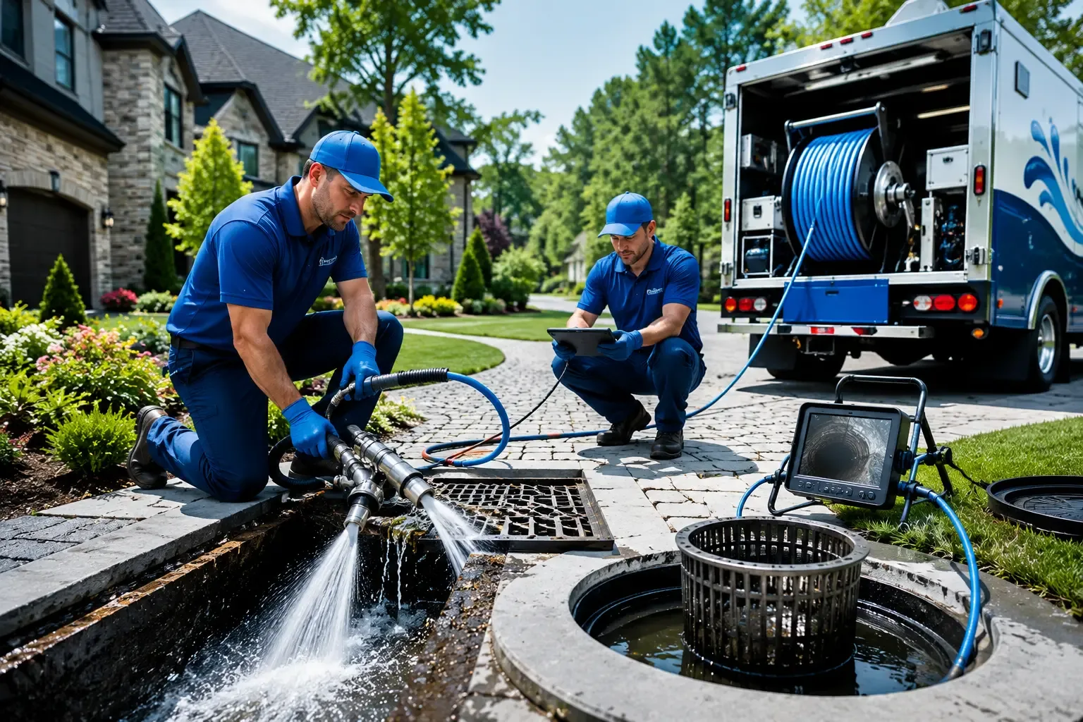 Local outdoor drain cleaning professionals in Skippers, VA